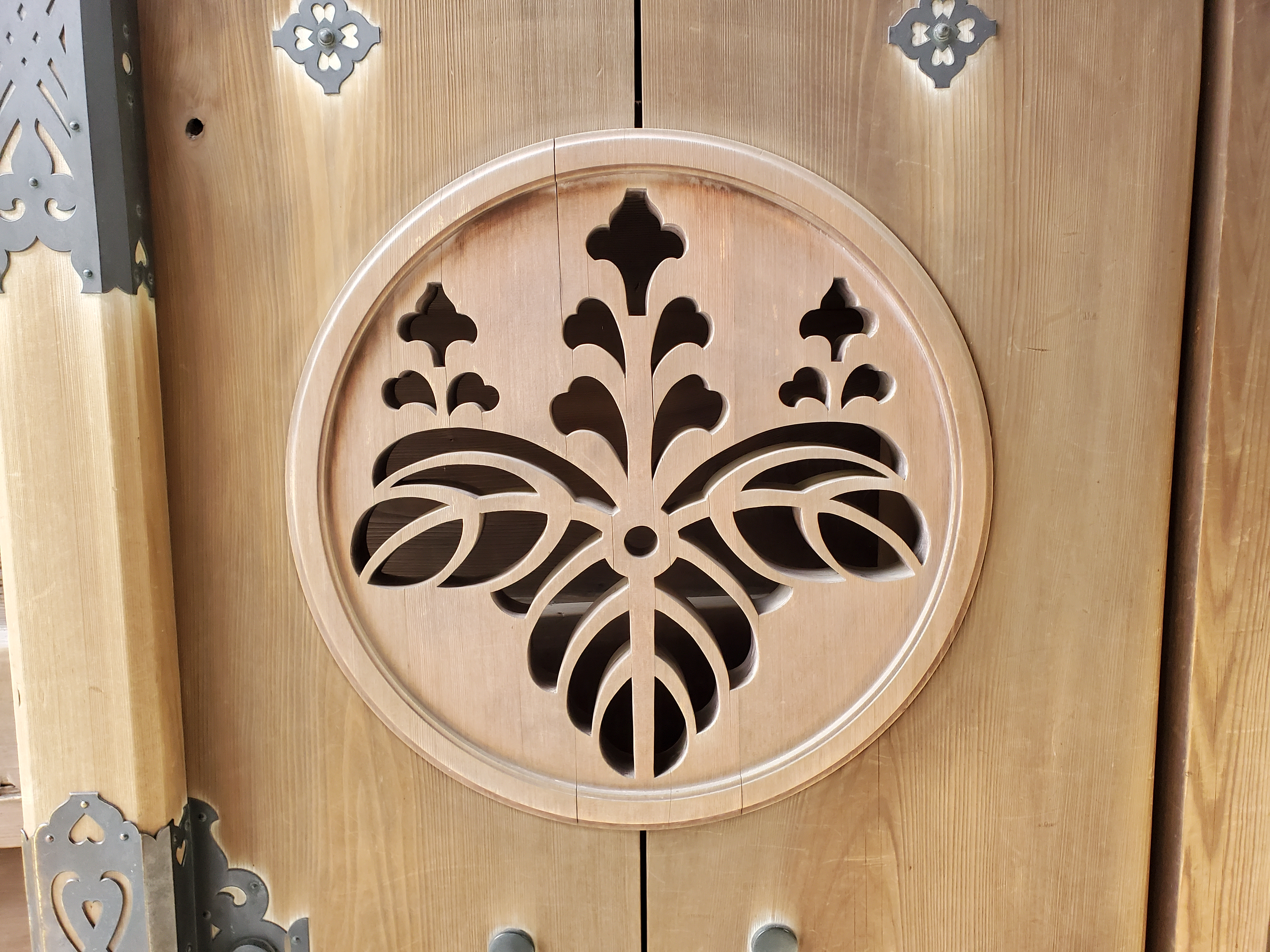 Meiji Jingu Woodwork